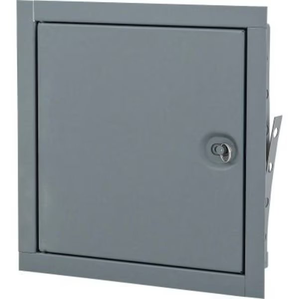 Elmdor Fire Rated, Uninsulated Prime Coat Standard Latch, 12x18, Elmdor Stoneman Mfg, Mfr#: FR12X18PC-RTL